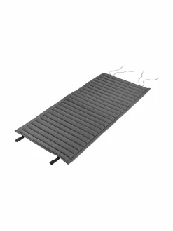 Puutarhakalusteet & Pehmusteet|HAY Palissade Lounge Chair Low Quilted Cushion -pehmuste ANTHRACITE (HIILENHARMAA)