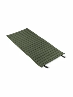 Puutarhakalusteet & Pehmusteet|HAY Palissade Lounge Chair Low Quilted Cushion -pehmuste OLIVE (OLIIVINVIHREÄ)