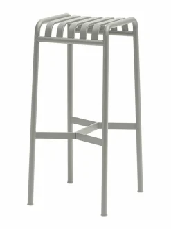 Puutarhakalusteet & Pehmusteet|HAY Palissade-baarijakkara 38 x 45 cm SKY GREY (HARMAA)