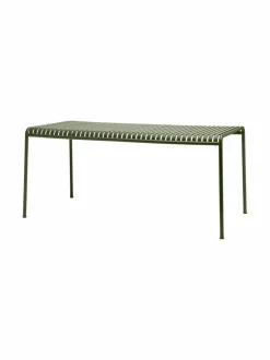 Puutarhakalusteet & Pehmusteet|HAY Palissade-pöytä 160 x 80 cm OLIVE (OLIIVINVIHREÄ)