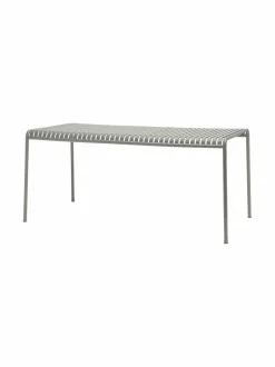 Puutarhakalusteet & Pehmusteet|HAY Palissade-pöytä 160 x 80 cm SKY GREY (VAALEANHARMAA)