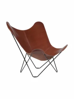 Tuolit & Jakkarat|Cuero Pampa Mariposa -lepakkotuoli TAMMI/MUSTA