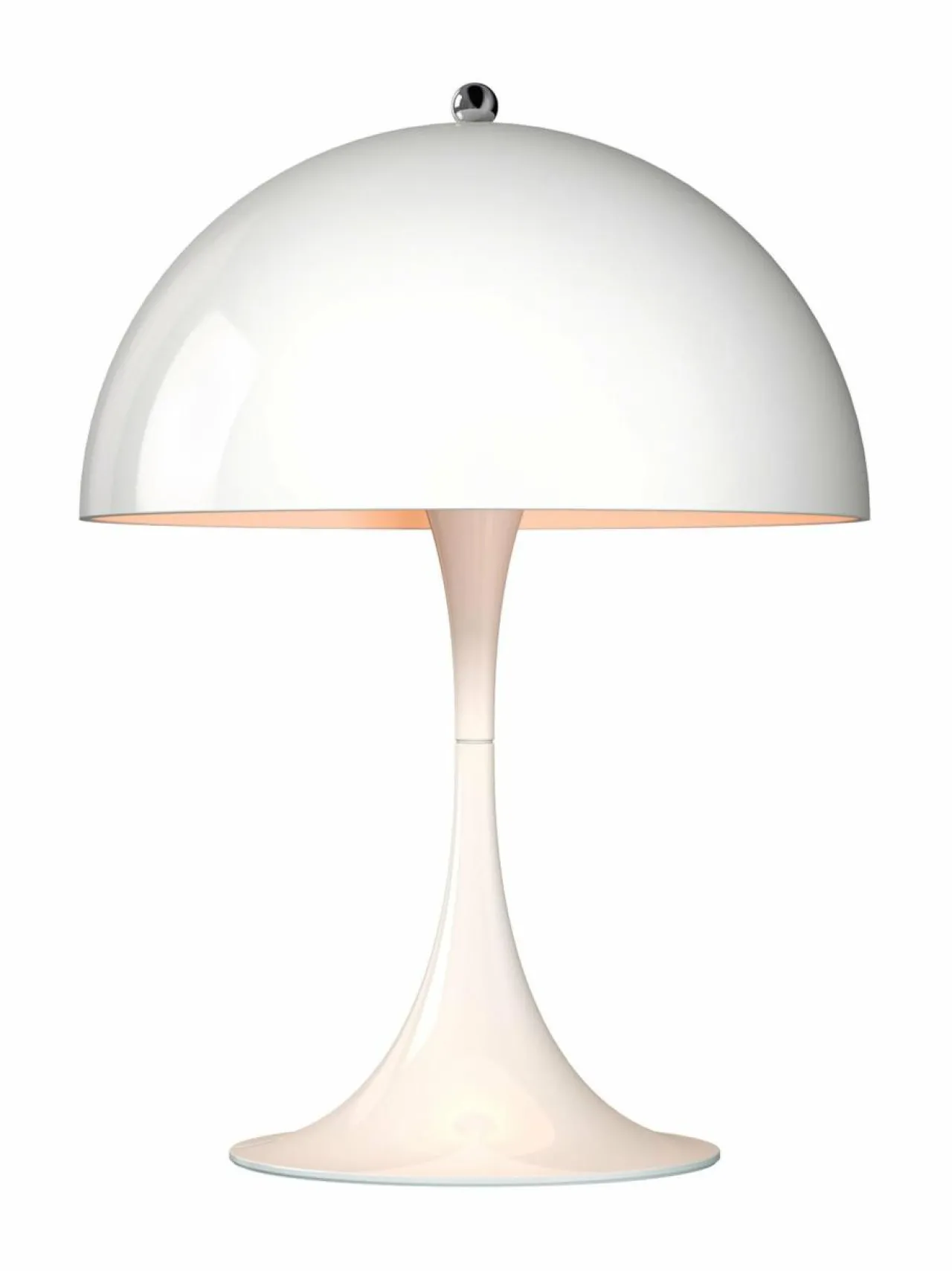 Pöytävalaisimet|Louis Poulsen Panthella Mini -pöytävalaisin VALKOINEN