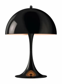 Pöytävalaisimet|Louis Poulsen Panthella Mini -pöytävalaisin MUSTA
