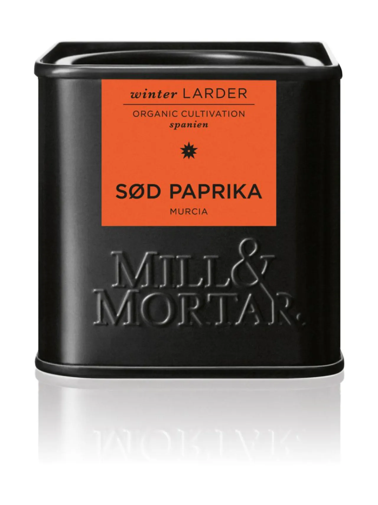 Öljyt & Mausteet|Mill & Mortar Paprika Murcia makea Luomu 50g