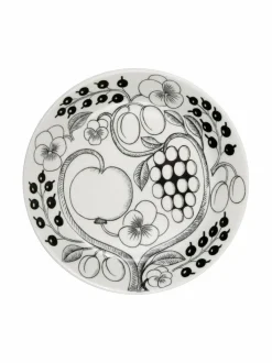 Lautaset & Kulhot|Arabia Paratiisi-lautanen 21 cm MUSTA