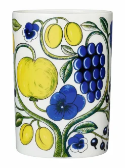 Koriste-Esineet|Arabia Paratiisi-maljakko, 18 cm WHITE, BLUE, YELLOW, GREEN