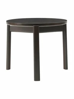 Pöydät|Audo Copenhagen Passage -sohvapöytä, Ø50 DARK LACQUERED OAK