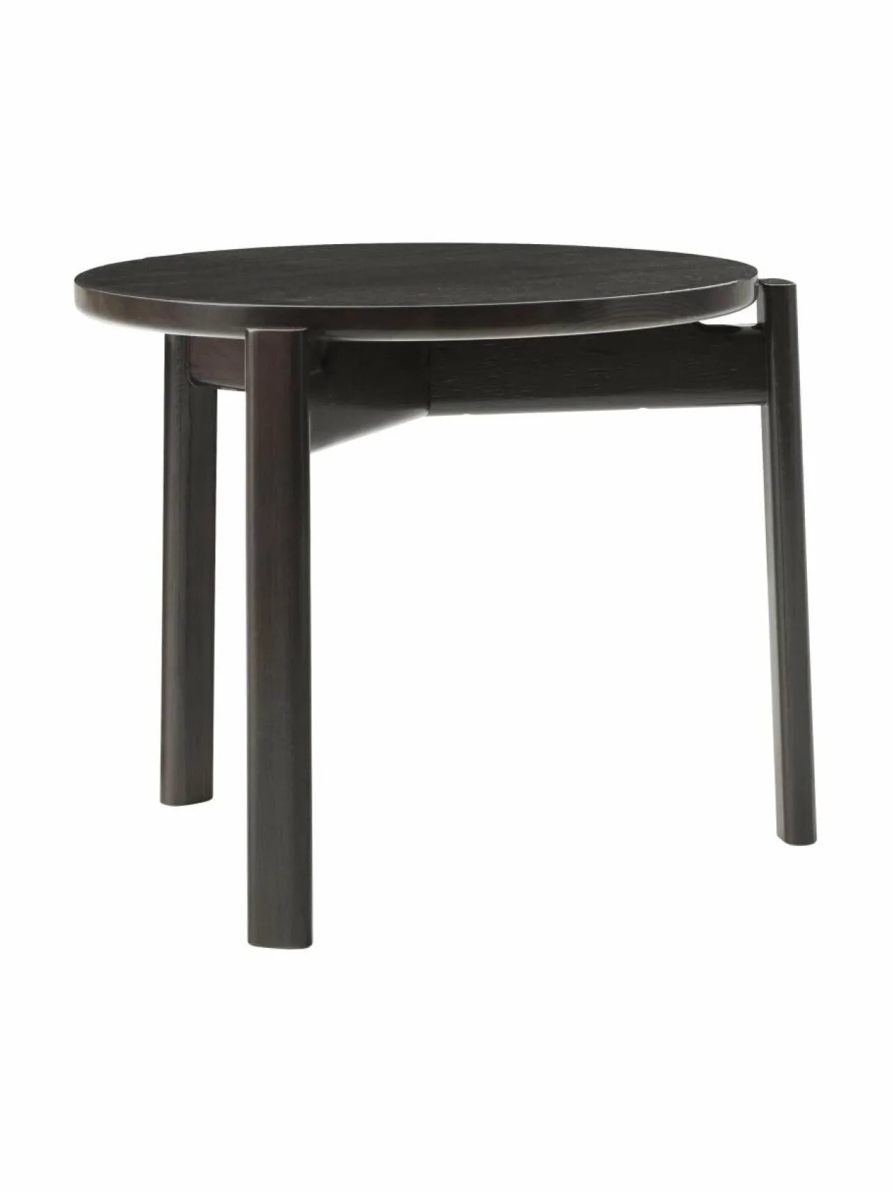 Pöydät|Audo Copenhagen Passage -sohvapöytä, Ø50 DARK LACQUERED OAK