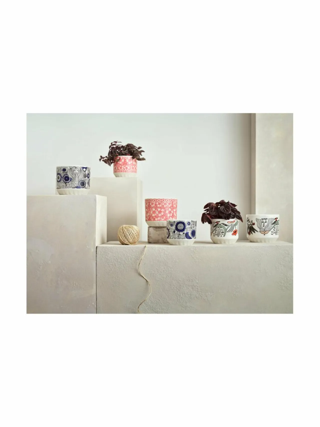 Ruukut & Istutusastiat|Arabia Pastoraali-kukkaruukku, 100 X 120 mm BLUE