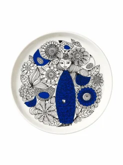 Lautaset & Kulhot|Arabia Pastoraali-lautanen 19 cm SINIVALKOINEN