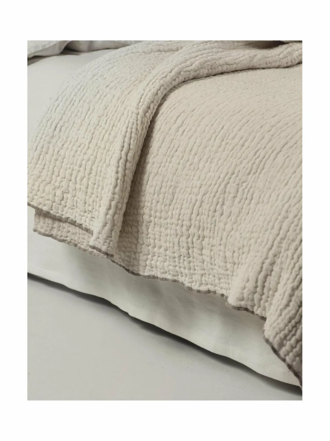 Huovat & Päiväpeitot|Himla Pauline-peite 04 OATMEAL