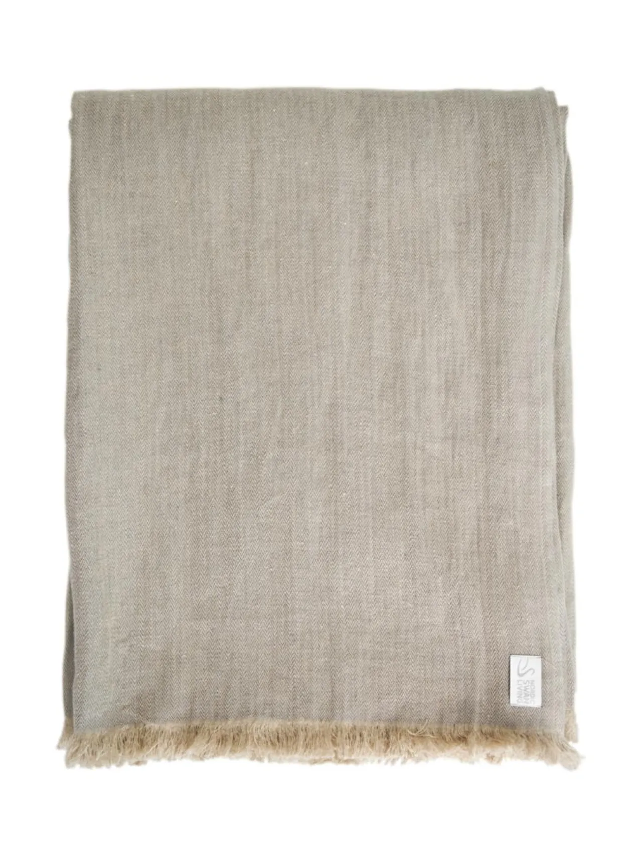 Huovat & Päiväpeitot|Nordic Swan Living Laine -torkkupeitto PELLAVA