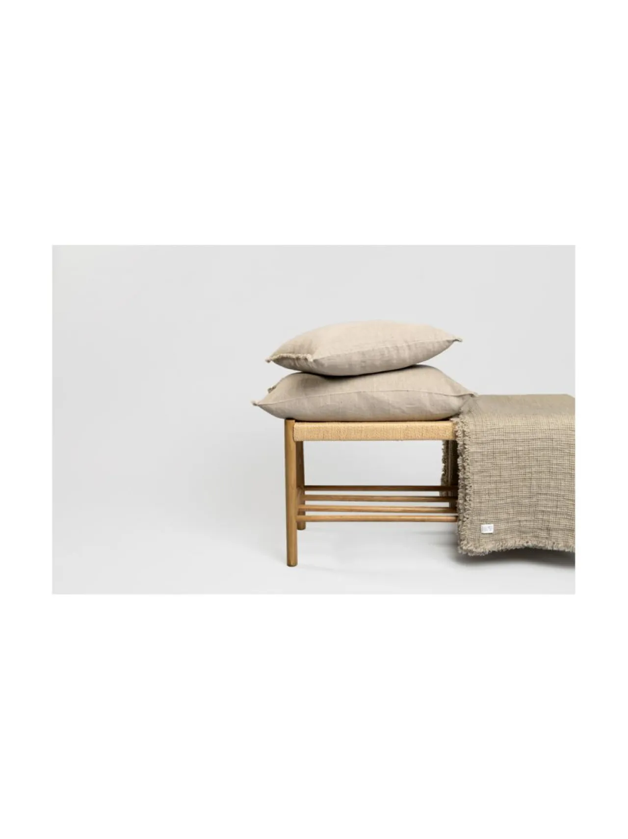 Huovat & Päiväpeitot|Nordic Swan Living Vohveli -torkkupeitto PELLAVA