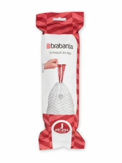 Roskakorit & -Pussit|Brabantia PerfectFit Bags -roskapussi J-koko VALKOINEN