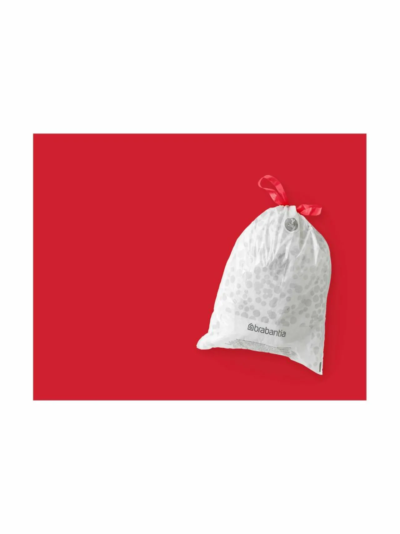 Roskakorit & -Pussit|Brabantia PerfectFit Y -roskapussit 20 l, 20 kpl WHITE (VALKOINEN)