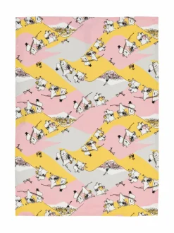 Keittiö- & Kattaustekstiilit|Moomin Arabia Perheen parissa -keittiöpyyhe 50 x 70 cm MULTI-COLOUR