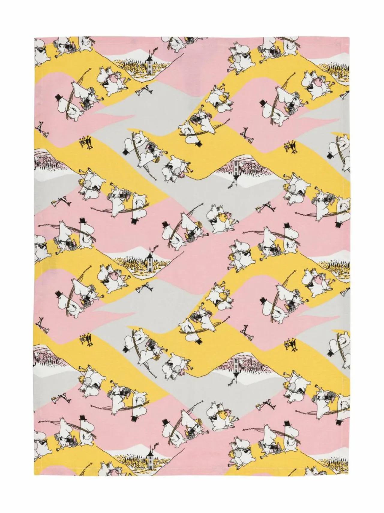 Keittiö- & Kattaustekstiilit|Moomin Arabia Perheen parissa -keittiöpyyhe 50 x 70 cm MULTI-COLOUR