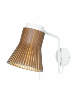 Seinävalaisimet|Secto Design Petite -varrellinen seinävalaisin suoralla seinäkiinnityksellä WALNUT