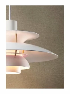 Kattovalaisimet|Louis Poulsen PH 5 Mini -kattovalaisin 30 cm WHITE/ROSE (VALKOINEN/VAALEANPUNAINEN)