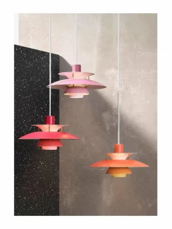 Kattovalaisimet|Louis Poulsen PH 5 Mini -kattovalaisin 30 cm ROSE (VAALEANPUNAINEN)