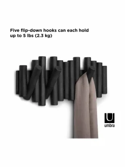 Naulakot & Koukut|Umbra Picket Rail Hook -naulakko BLACK