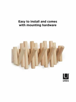 Naulakot & Koukut|Umbra Picket-naulakko 48 cm NATURAL