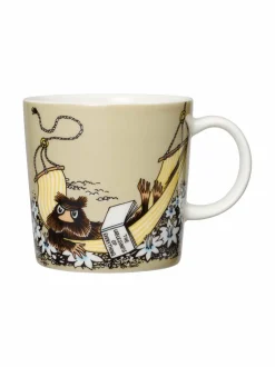 Mukit & Kupit & Asetit|Moomin Arabia Piisamirotta-muki 0.3 l BEIGE