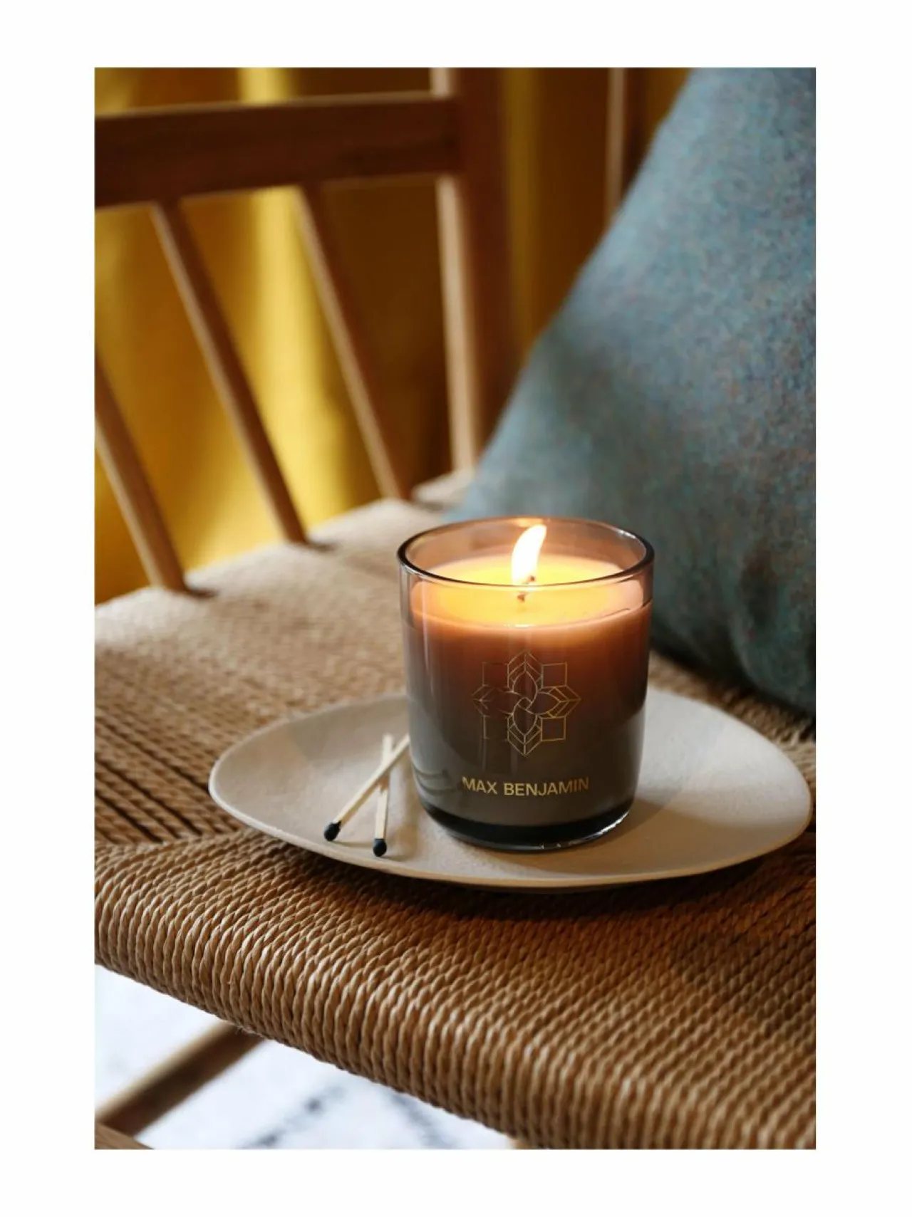 Huonetuoksut & Tuoksukynttilät|Max Benjamin Pepper -luksuskynttilä kannella 210 g PINK