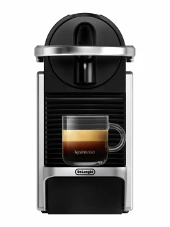 Kahvin- & Vedenkeittimet|Nespresso Pixie-kahvikapselikone METAL