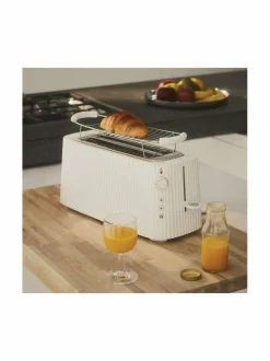 Leivänpaahtimet|Alessi Plisse XL -leivänpaahdin WHITE