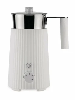 Vatkaimet & Sekoittimet|Alessi Plissé-maidonvaahdotin W WHITE
