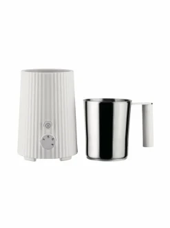 Vatkaimet & Sekoittimet|Alessi Plissé-maidonvaahdotin W WHITE