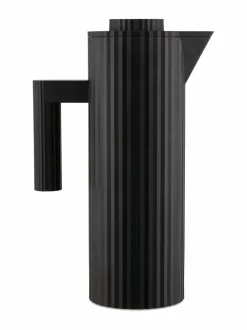 Tee, Kahvi & Vesi|Alessi Plissé-termoskannu 1 l BLACK