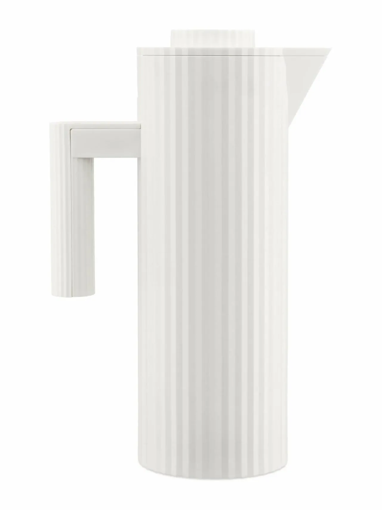 Tee, Kahvi & Vesi|Alessi Plissé-termoskannu 1 l WHITE