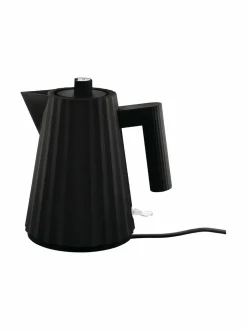 Kahvin- & Vedenkeittimet|Alessi Plissé-vedenkeitin 1 l BLACK