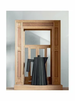 Kahvin- & Vedenkeittimet|Alessi Plissé-vedenkeitin 1 l BLACK