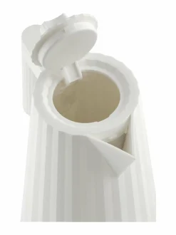 Kahvin- & Vedenkeittimet|Alessi Plissé-vedenkeitin lämpötilansäädöllä 1,7 l W WHITE