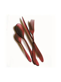 Aterimet & Tarjoiluvälineet|Mepra Policarbonato-aterinsetti 24 osaa GRANATE