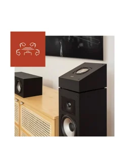 Audio|Polk Audio MXT90 Atmos korkeuskaiutinpari, musta