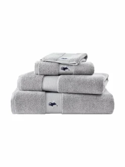 Kylpyhuonetekstiilit|Ralph Lauren Home Polo Player -pyyhe ANDOVER HEATHER