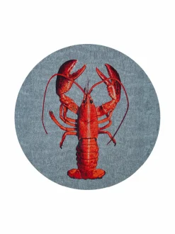 Matot|Louis de Poortere Pop Lobster -matto 109389 STEAM RED