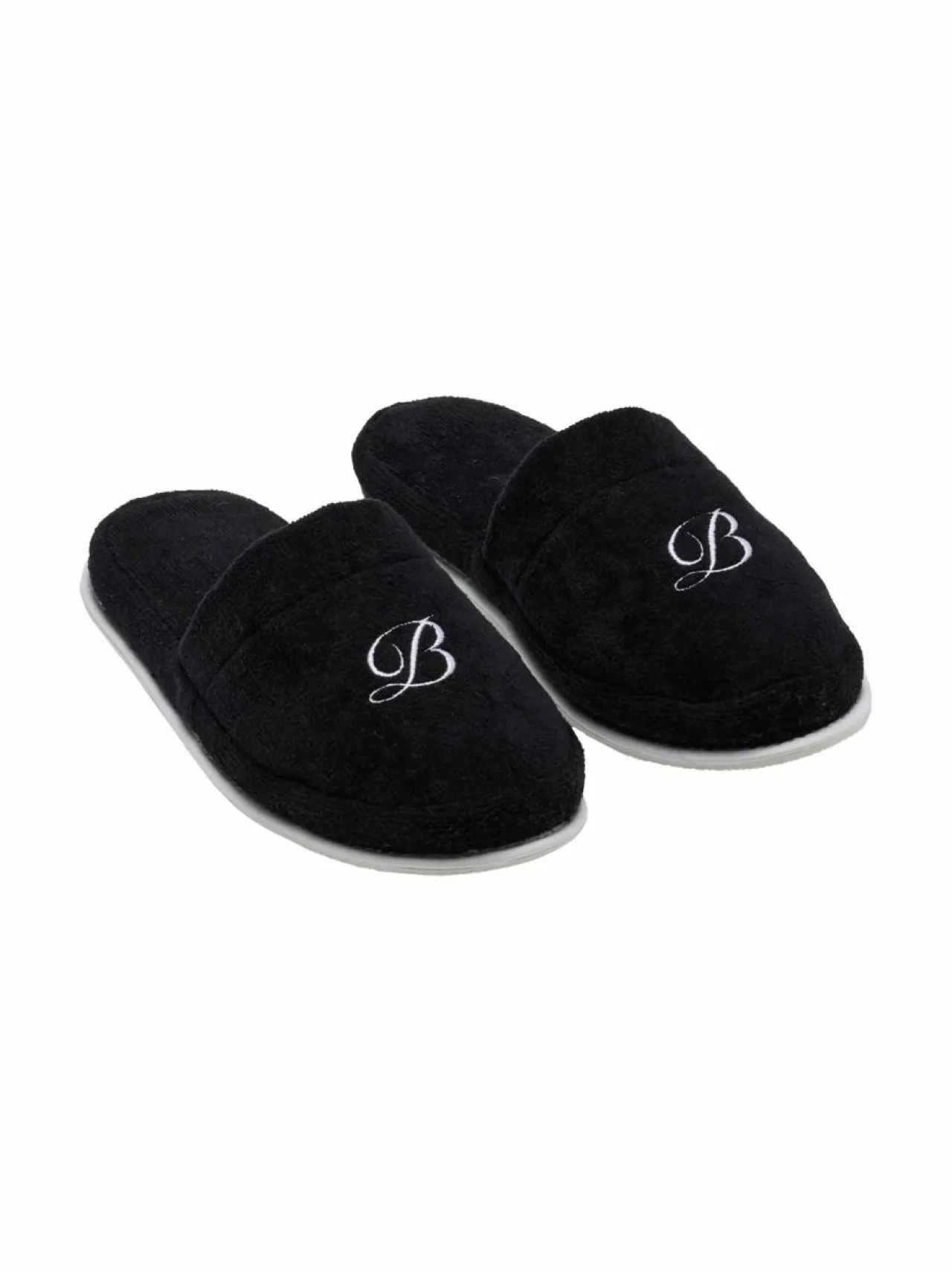 Kylpyhuonetekstiilit|Balmuir Portofino-tohvelit 119 BLACK