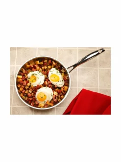 Keitto- & Paistoastiat|Swiss Diamond Premium Steel -paistinpannu ø 24 cm TERÄS