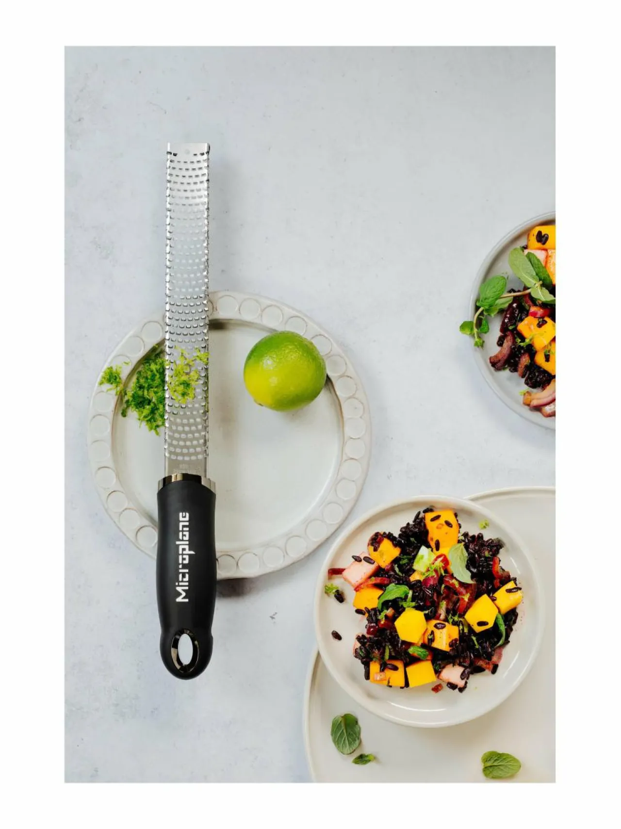 Keittiötarvikkeet|Microplane Premium-raastin MUSTA