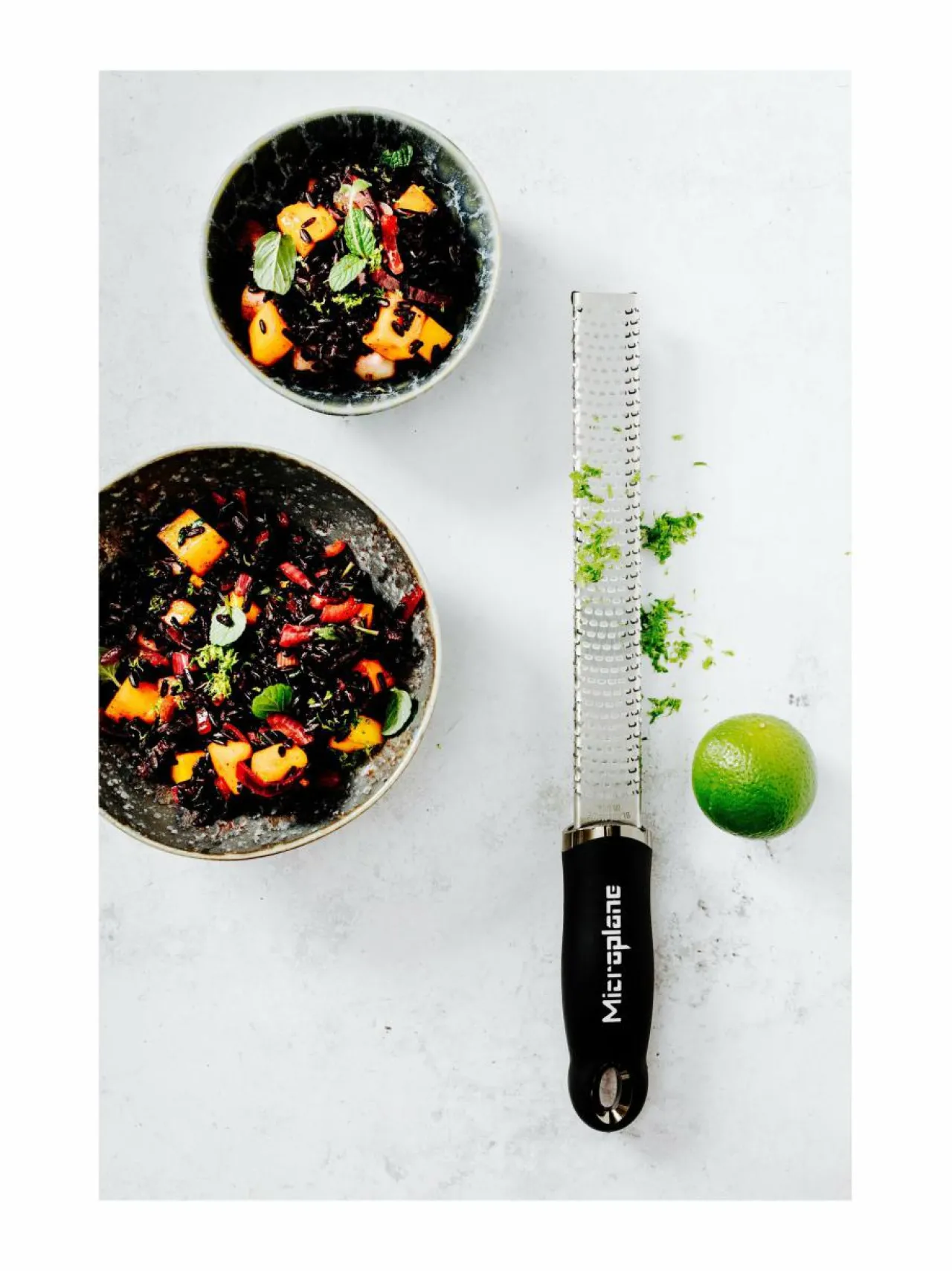 Keittiötarvikkeet|Microplane Premium-raastin MUSTA