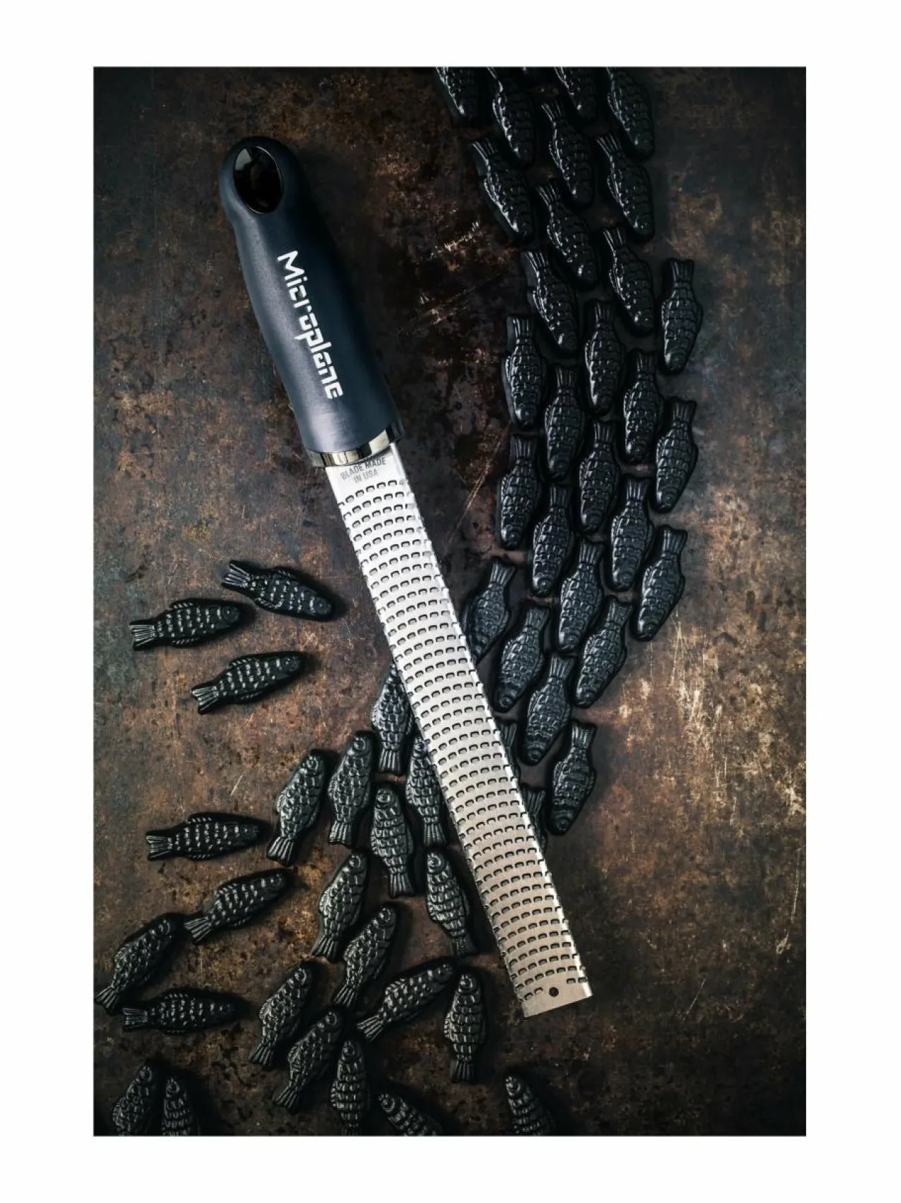 Keittiötarvikkeet|Microplane Premium-raastin MUSTA