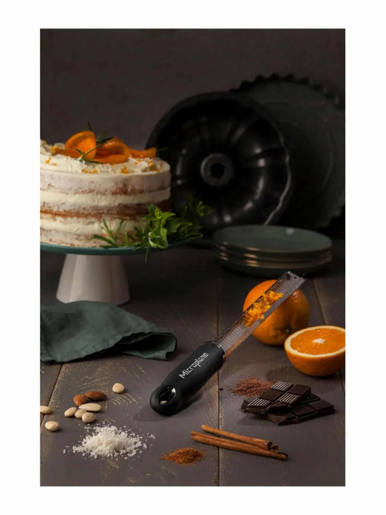 Keittiötarvikkeet|Microplane Premium-raastin MUSTA