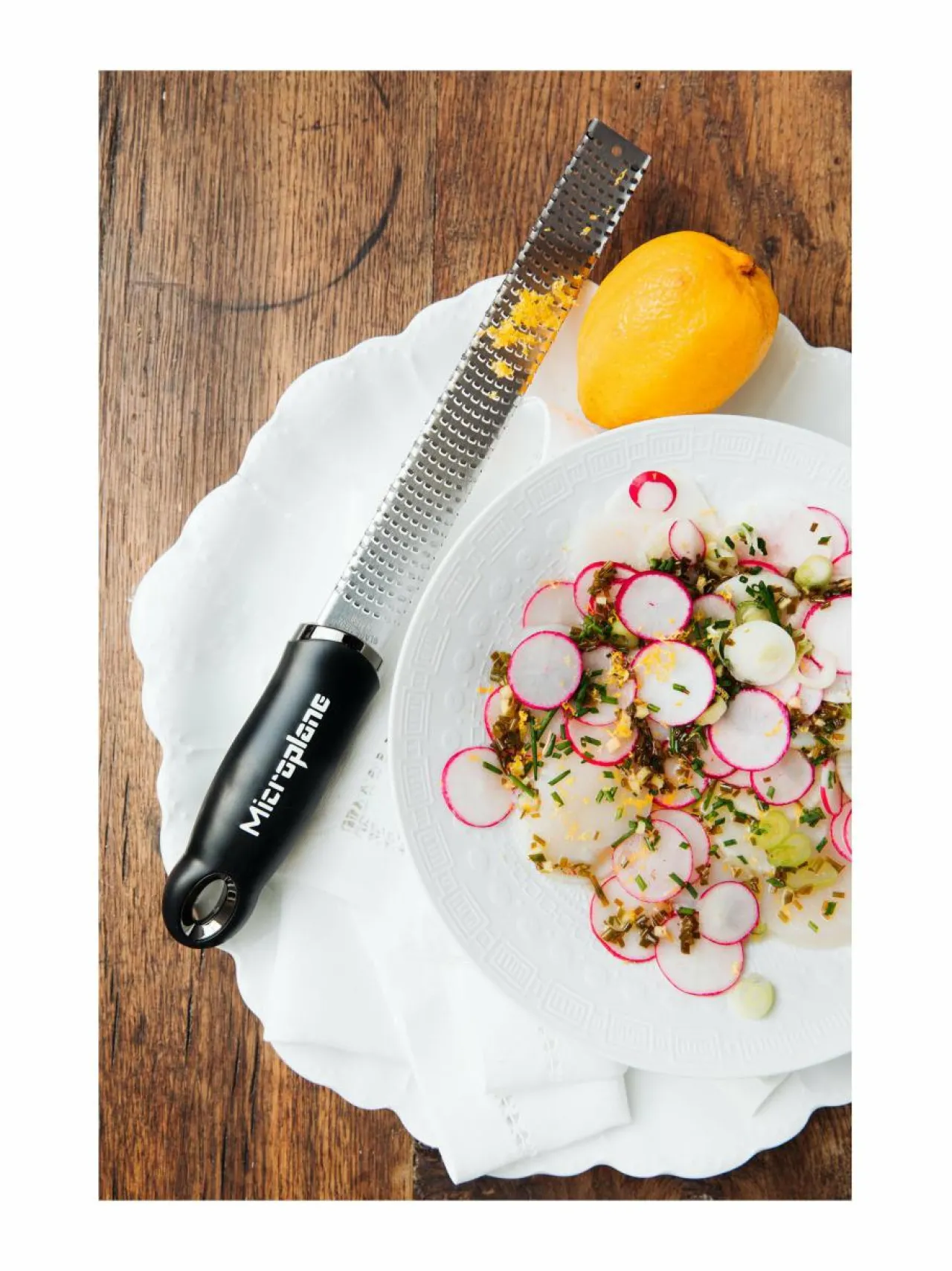 Keittiötarvikkeet|Microplane Premium-raastin MUSTA