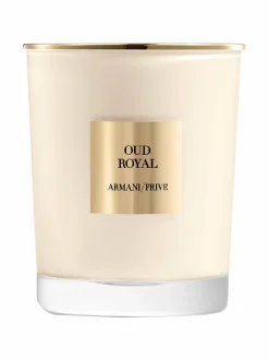 Huonetuoksut & Tuoksukynttilät|Armani Privé Oud Royal -tuoksukynttilä, 175 g